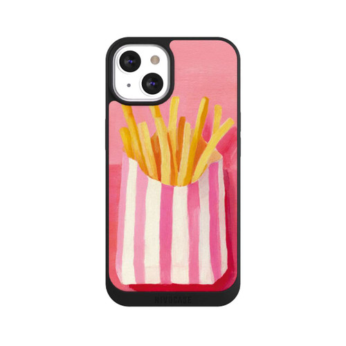Apple iPhone 13 NIVOpure Retro Fries Pink Watercolor