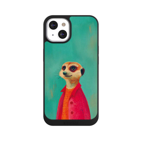 Apple iPhone 13 NIVOpure Meerkat Green Illustration