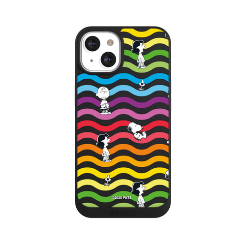 Apple iPhone 13 NIVOpure Snoopy Pattern Rainbow Transparent