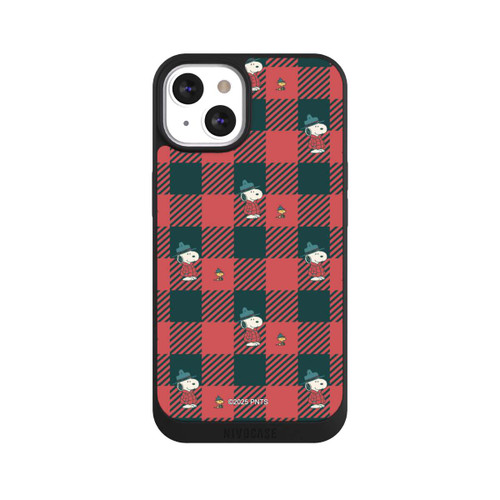 Apple iPhone 13 NIVOpure Peanuts Red Tartan Pattern