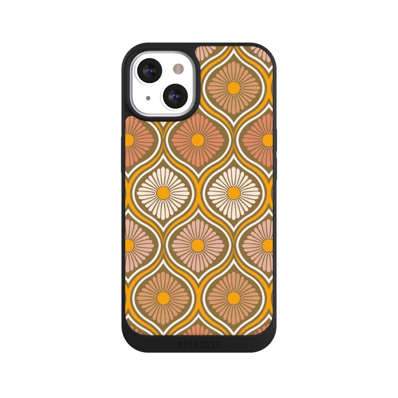 iPhone 13 NIVOpure Groovy 70s Retro Mid-Century Daisy Flowers
