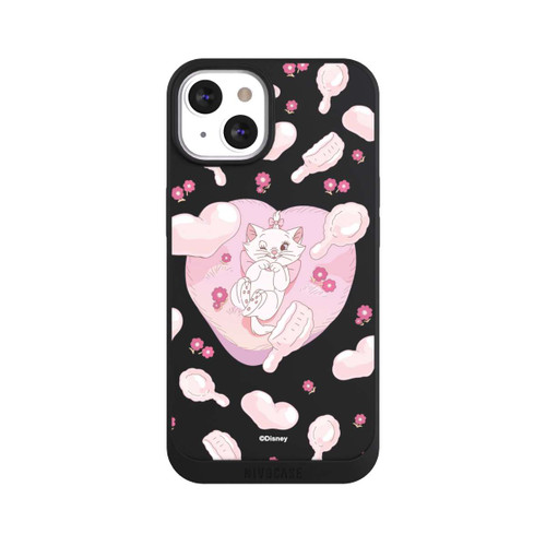 Apple iPhone 13 NIVOpure Aristochats Marie Cœurs Rose Transparent