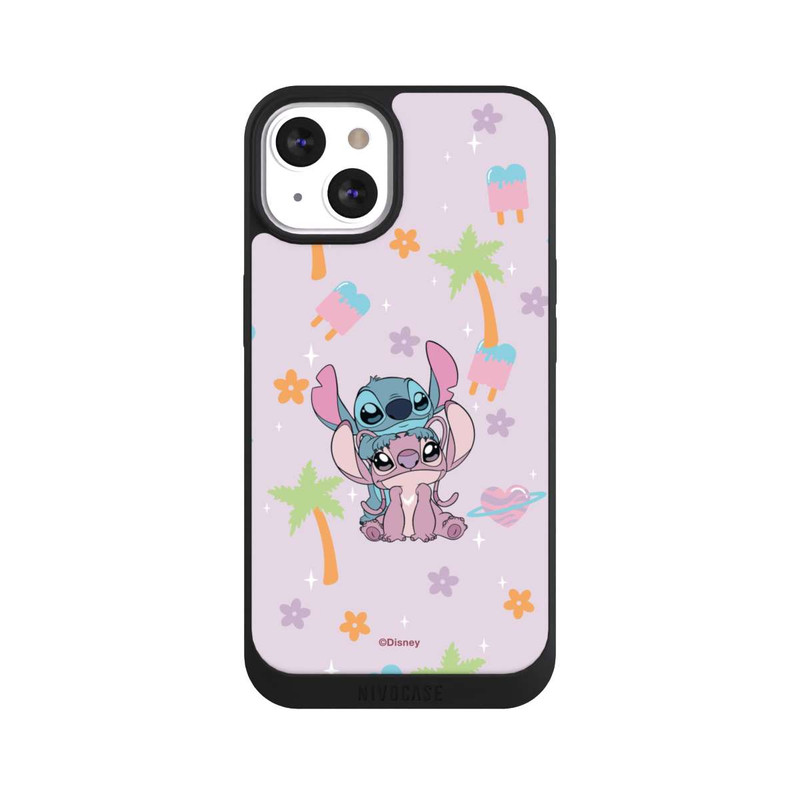 iPhone 13 NIVOpure Stitch and Angel Cute Couple