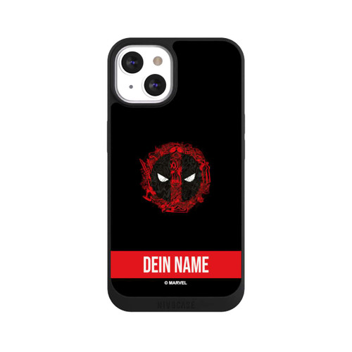 Apple iPhone 13 NIVOpure Deadpool Logo Personalisierbar