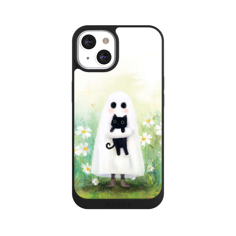iPhone 13 NIVOpure Ghost Hug for Cat Halloween with AI