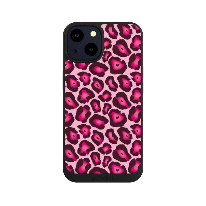 iPhone 14 NIVOpure Léopard rose