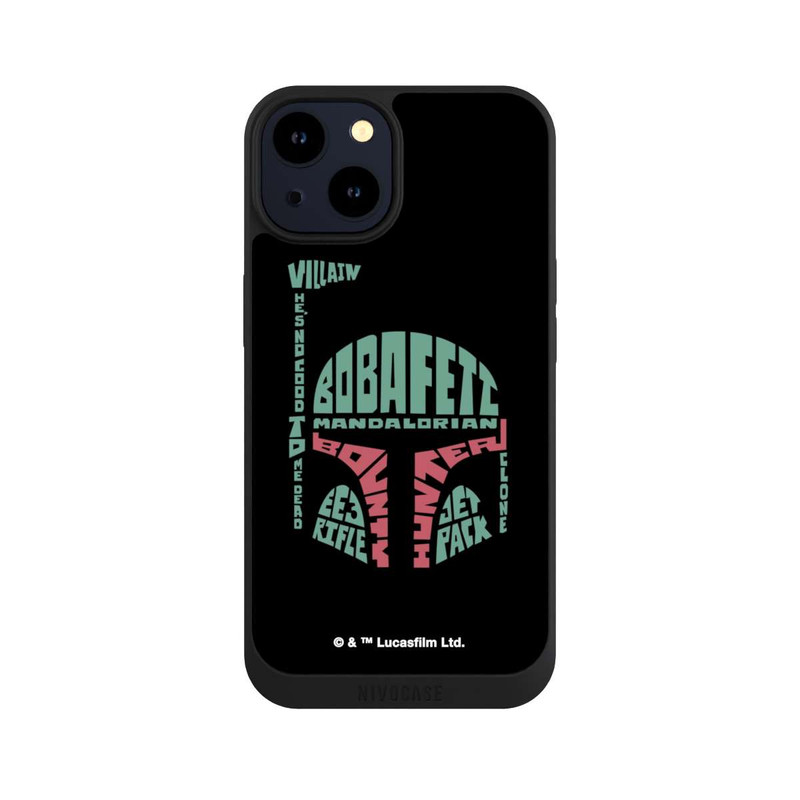 iPhone 14 NIVOpure Boba Fett Typo Graphic