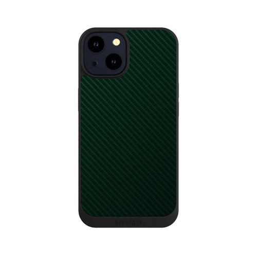 Apple iPhone 14 NIVOpure British Racing Green Carbon