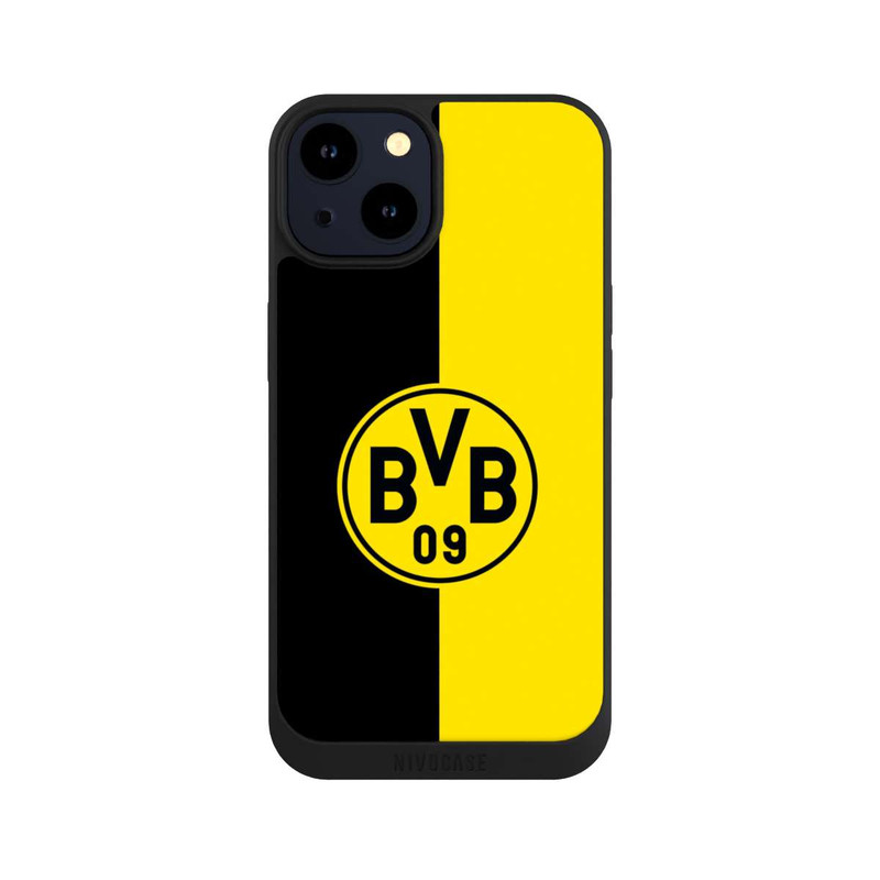 iPhone 14 NIVOpure BVB Schwarz / Gelb