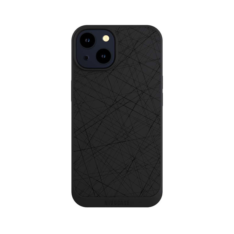 iPhone 14 NIVOpure Scratches Black ohne Hintergrund