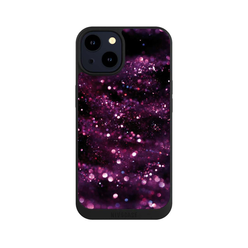 iPhone 14 NIVOpure Lilac Sparkles Look