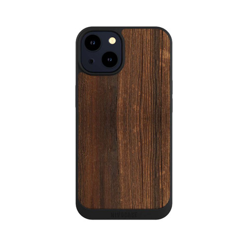 Apple iPhone 14 NIVOpure Nußbaum Holzlook