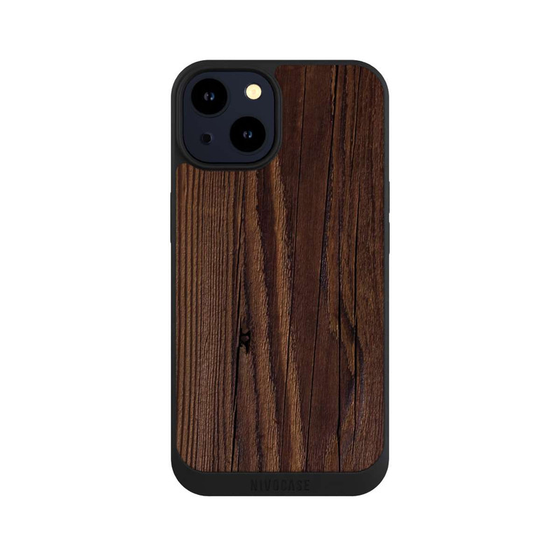 iPhone 14 NIVOpure Maserung Holzlook