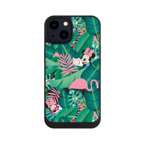 Apple iPhone 14 NIVOpure Minnie Summer Palmblätter ohne Hintergrund