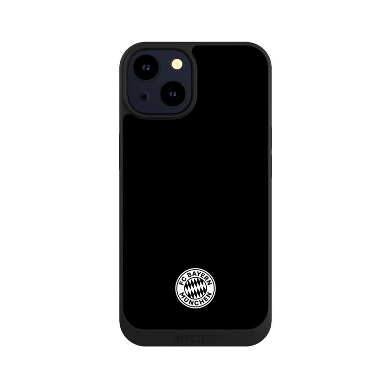 iPhone 14 NIVOpure Classic FCB Logo - white on black