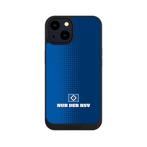 Apple iPhone 14 NIVOpure Nur der HSV - Rautenraster Blau