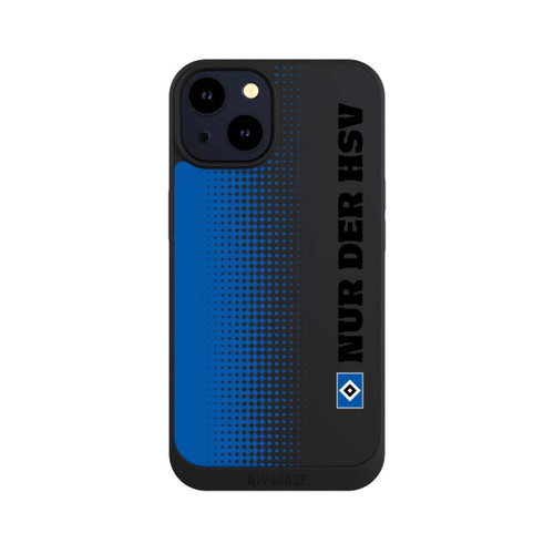 Apple iPhone 14 NIVOpure Nur der HSV - Rautenraster Blau - ohne Hintergrund