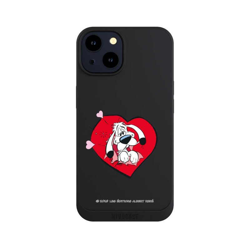 iPhone 14 NIVOpure Idéfix Amoureux Transparent