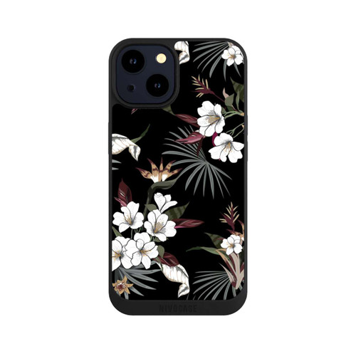 Apple iPhone 14 NIVOpure Flowers Black