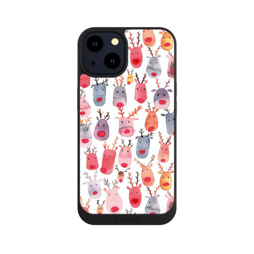 Apple iPhone 14 NIVOpure  Niedliches Rentieraquarell