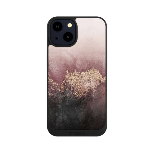 Apple iPhone 14 NIVOpure Rosa Himmelsstaub Golddruck