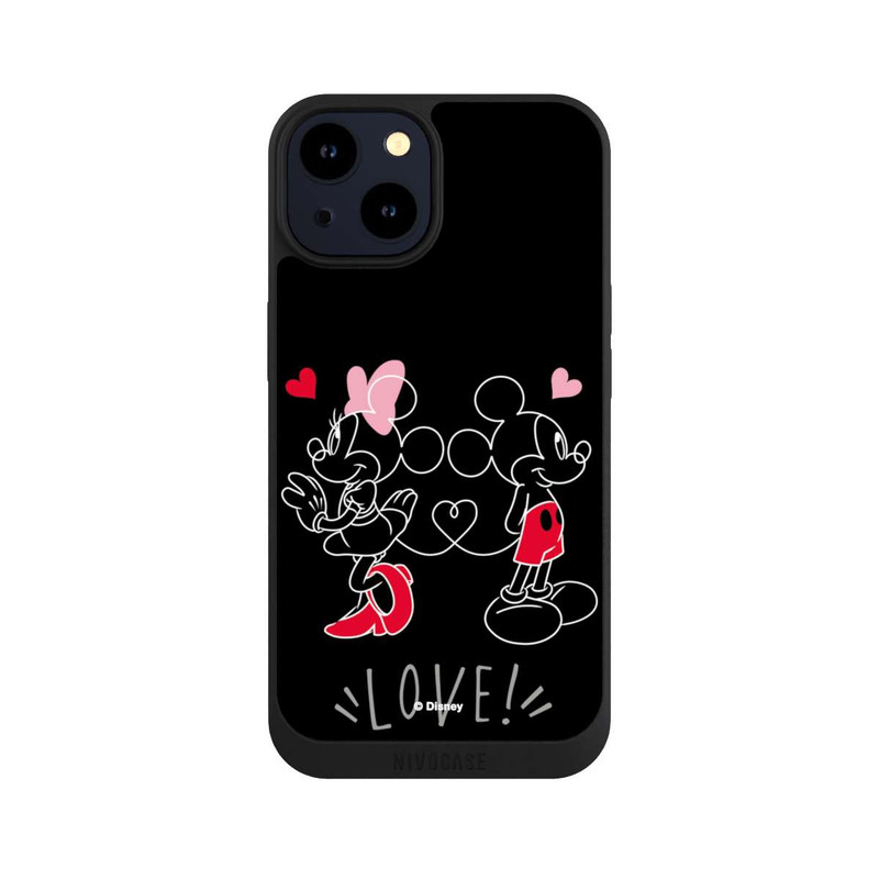 iPhone 14 NIVOpure Souris amoureuse noire