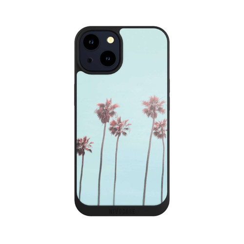 Apple iPhone 14 NIVOpure Pink Light Paradise Beach Palm
