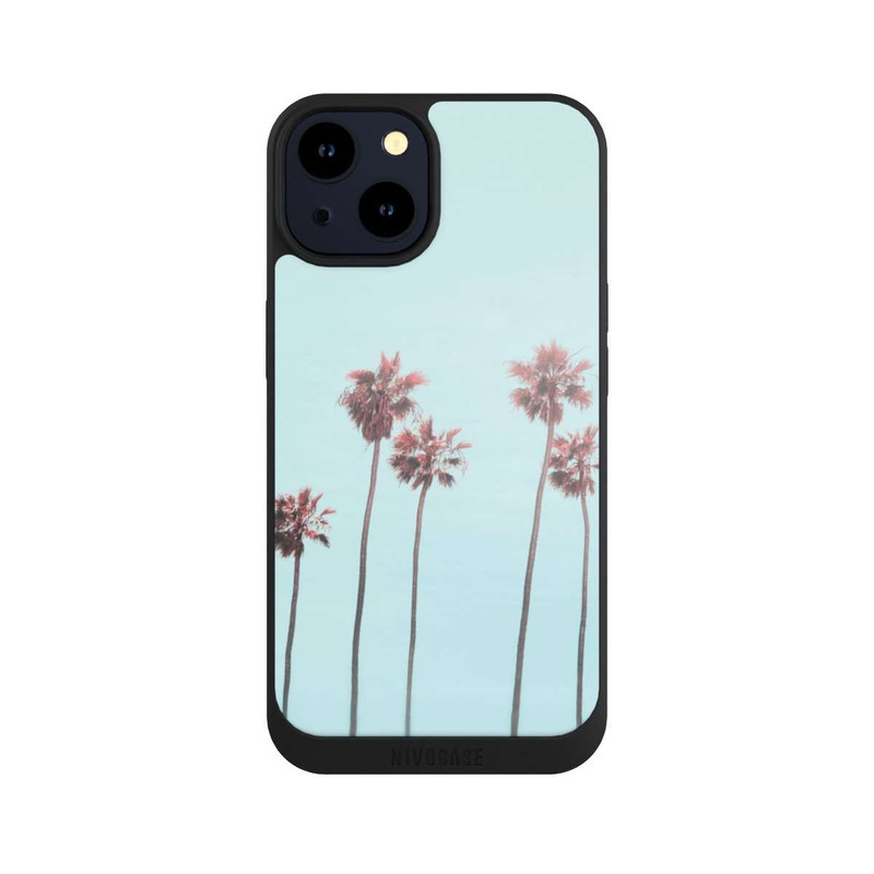 iPhone 14 NIVOpure Pink Light Paradise Beach Palm