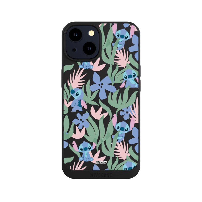 iPhone 14 NIVOpure Motif floral Stitch Transparent