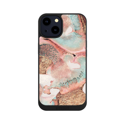 Apple iPhone 14 NIVOpure Hübscher Tintendruck gold