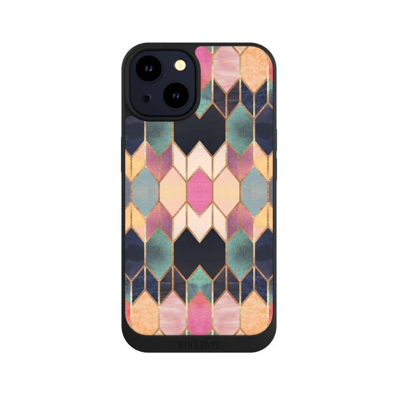 iPhone 14 NIVOpure Bunte Glasscheibe