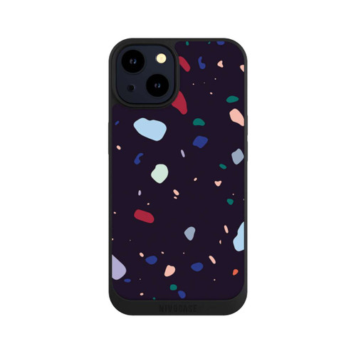 Apple iPhone 14 NIVOpure Modern Dark Rounded Terrazzo