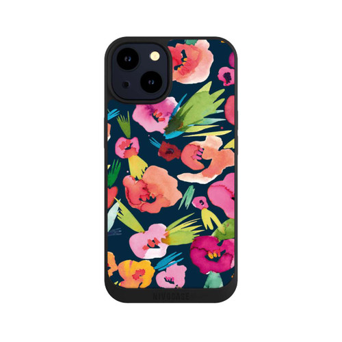 Apple iPhone 14 NIVOpure tropische Blumen aquarell