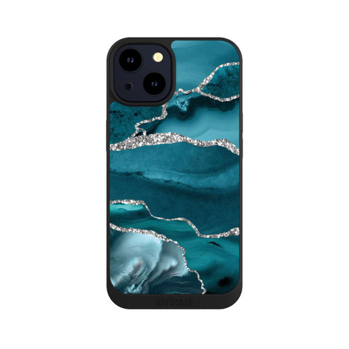 Apple iPhone 14 NIVOpure Gletscher Eis Marmor