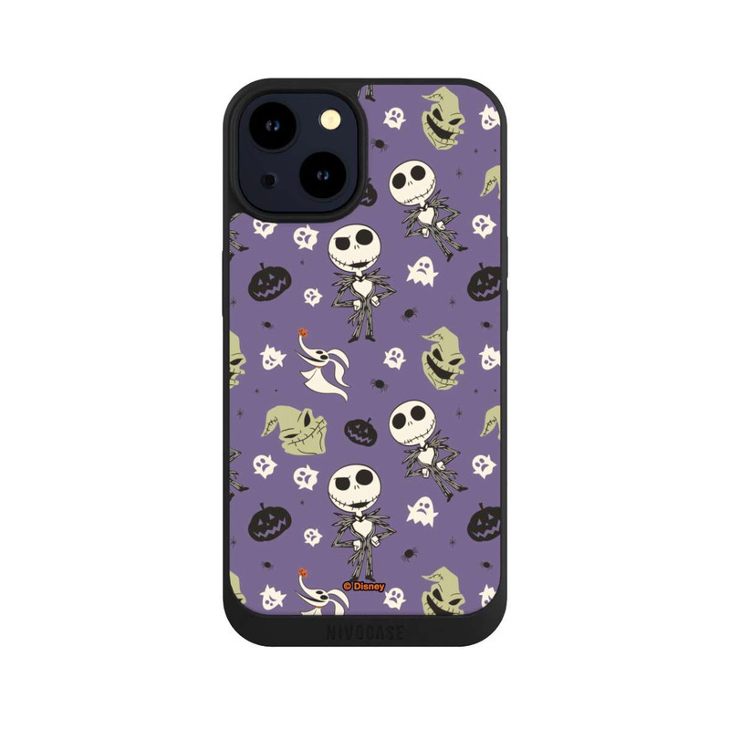 iPhone 14 NIVOpure Jack Purple Pattern Tim Burtons Nightmare before Christmas