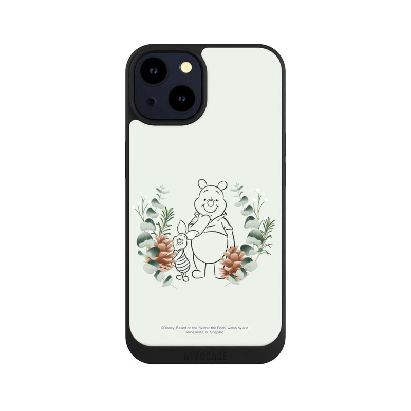 iPhone 14 NIVOpure Green Love Ourson et Porcinet