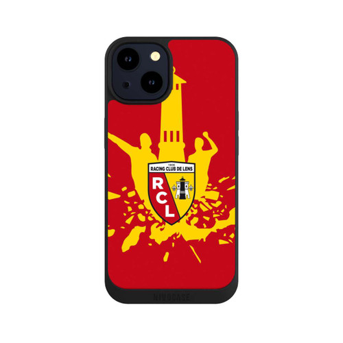 Apple iPhone 14 NIVOpure RC Lens Tower Yellow on Red