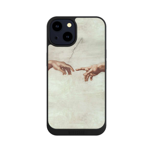 Apple iPhone 14 NIVOpure Hands of God and Adam by Michelangelo Buonarroti