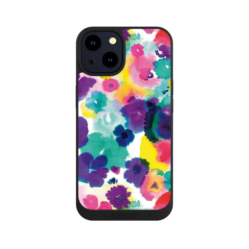 iPhone 14 NIVOpure Fleurs aquarelles abstraites