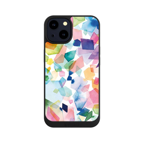 Apple iPhone 14 NIVOpure Colorful Watercolor Gems Diamonds