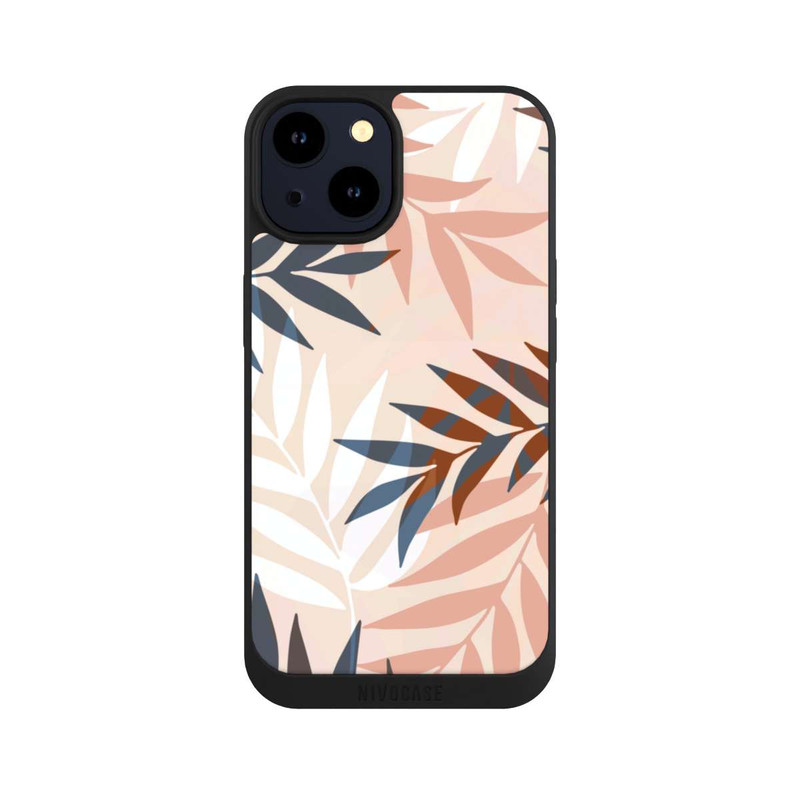 iPhone 14 NIVOpure Pastell Palmen Thema