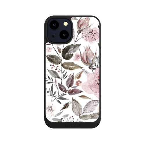 Apple iPhone 14 NIVOpure Aquarell braune Rosenblüten