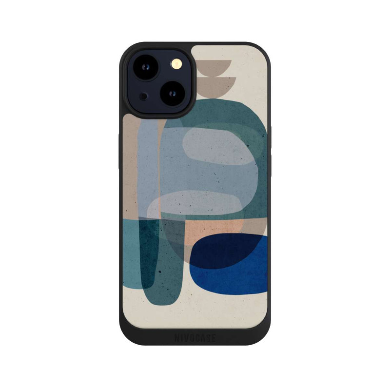 iPhone 14 NIVOpure Pierres n° 3 Bleu