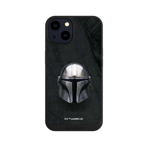Apple iPhone 14 NIVOpure Schwarzer Mandalorianer Helm