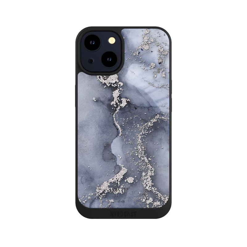 iPhone 14 NIVOpure Ink Blue Silver