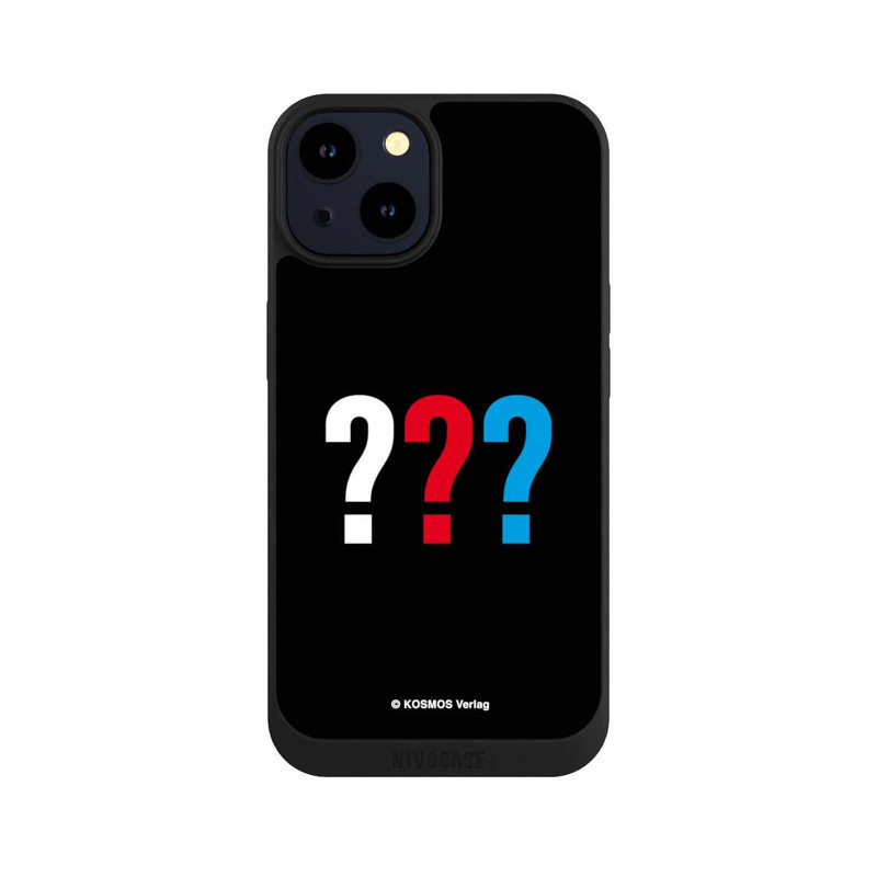 iPhone 14 NIVOpure Drei Fragezeichen Logo