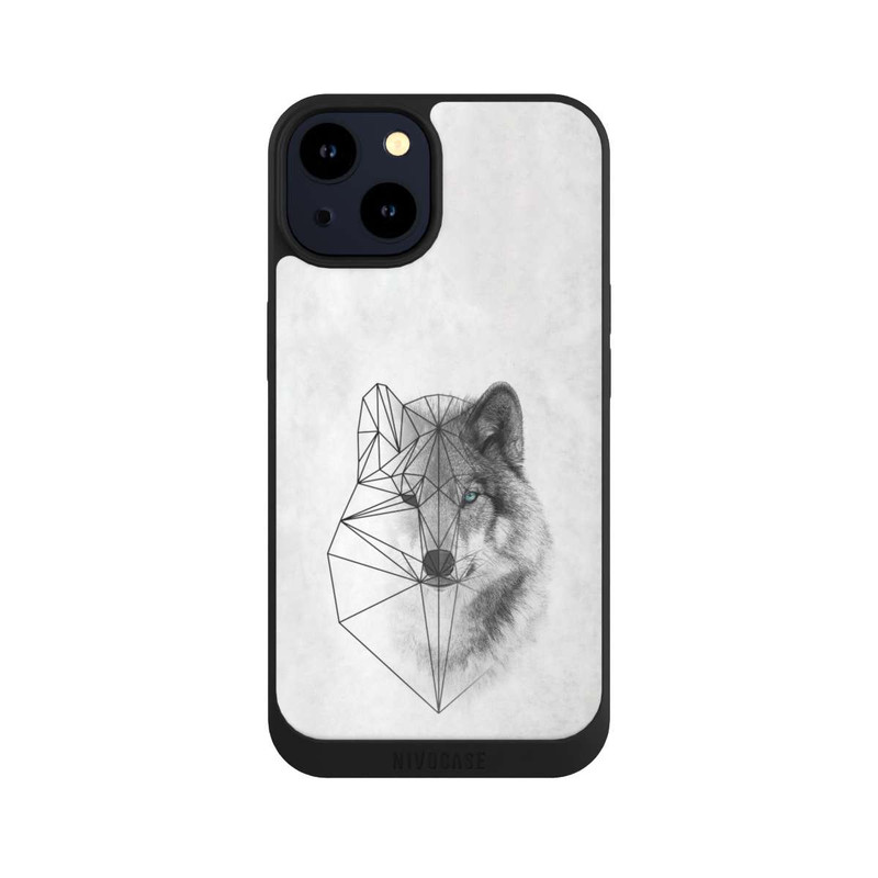 iPhone 14 NIVOpure Polygonic Wolf