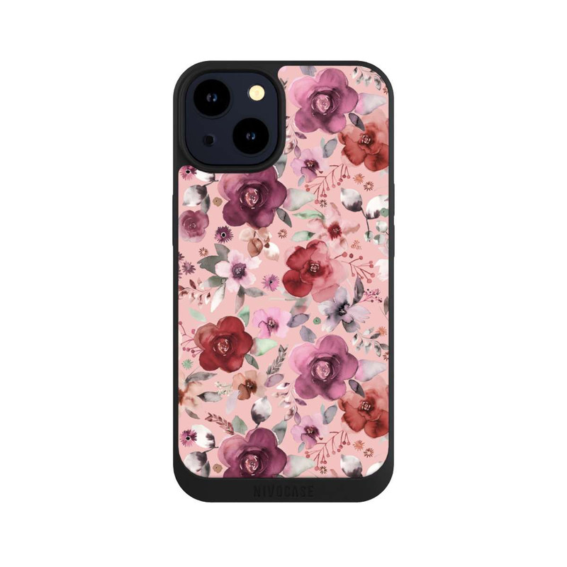 iPhone 14 NIVOpure Bouquet Abondant Romance Rose