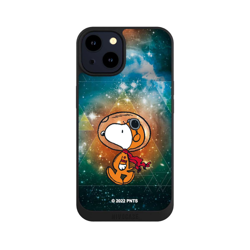 iPhone 14 NIVOpure Snoopy Space Traveller Green