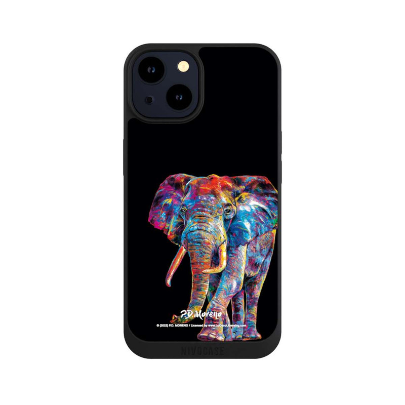 iPhone 14 NIVOpure Elephant Art By P.D. Moreno